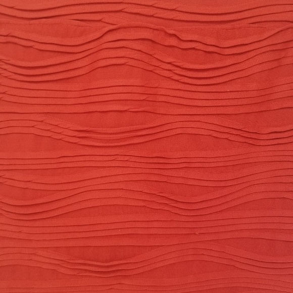 ANTHROPOLOGIE | Sparkle &  Fade melon red skirt - Picture 4 of 9